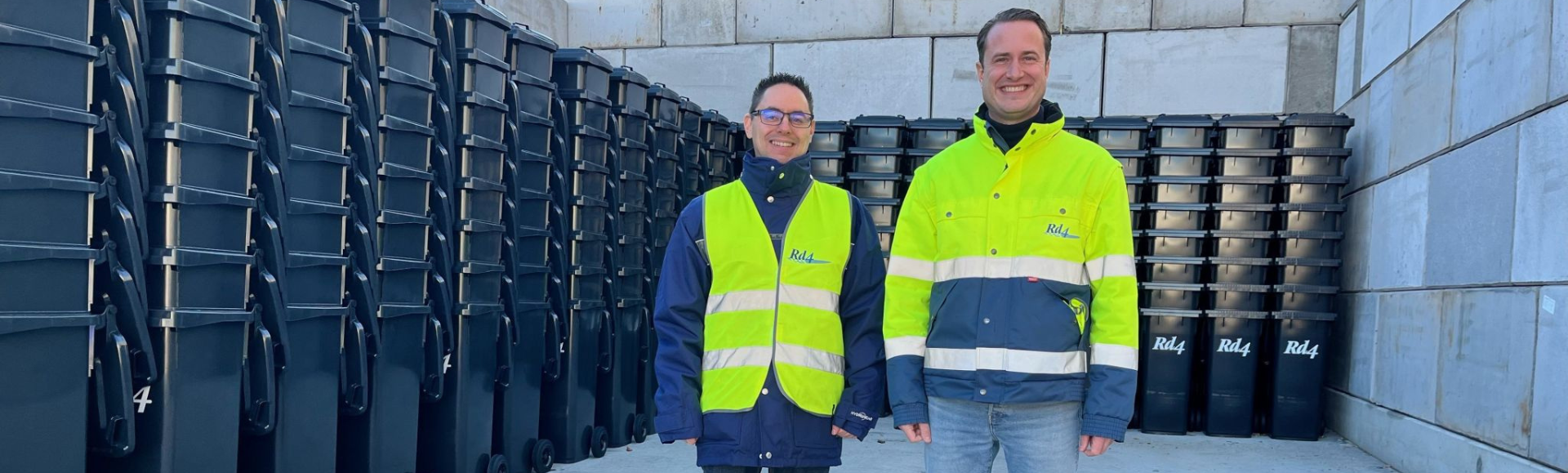  11,000 waste containers for major exchange operation in Beekdaelen