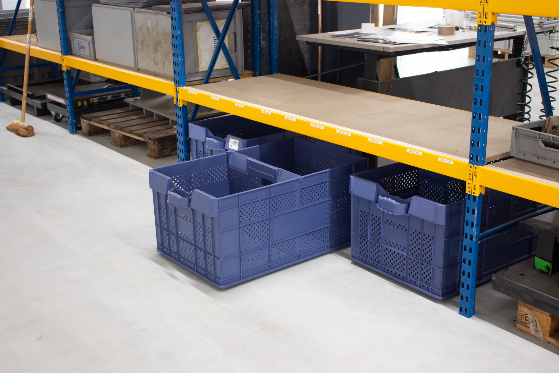 Bespoke bin for warehousing