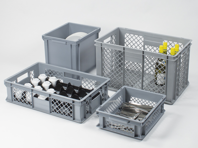 Perforated crates